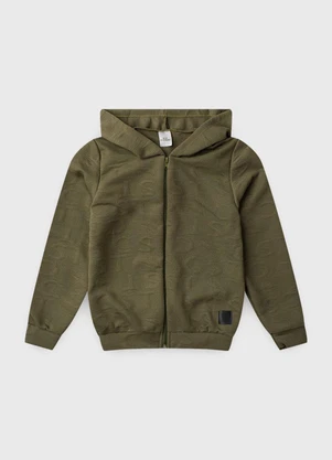 Vida Costeira - Jaqueta Infantil Masculina de Jaquard 3d Verde - VIDA COSTEIRA