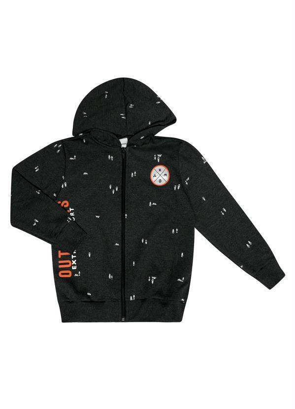 Rovi Kids - Jaqueta Infantil Menino Mountain Preto