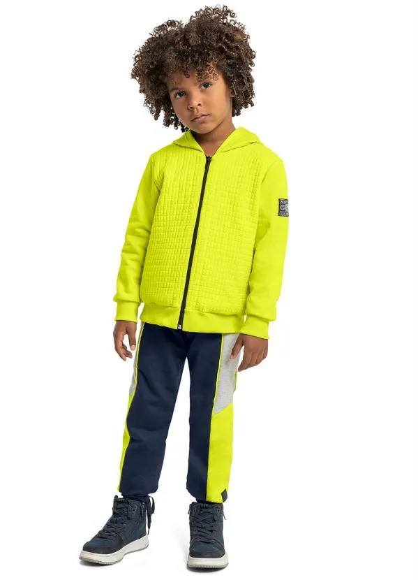 Quimby - Jaqueta Infantil Menino Verde 3