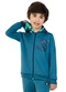 Marlan - Jaqueta Infantil Menino Am Malha Newtech Azul - variação: Azul
