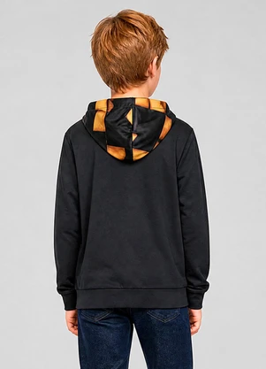Marlan - Jaqueta Infantil Menino Am Malha Newtech Preto - MARLAN
