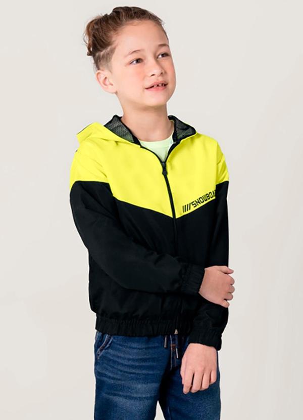 Brandili - Jaqueta Infantil Menino Amarelo