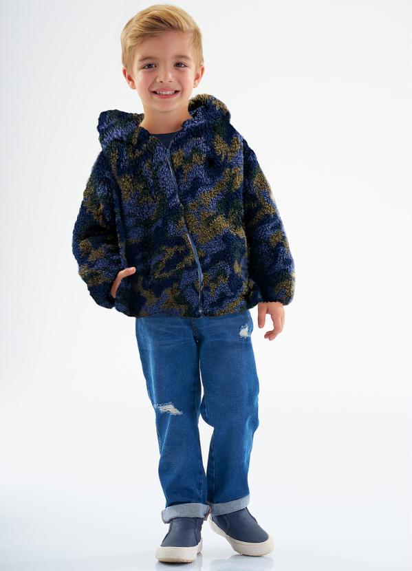 Up Baby - Jaqueta Infantil Menino Azul 3