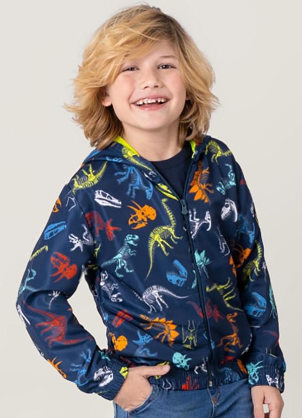 Brandili - Jaqueta Infantil Menino Azul