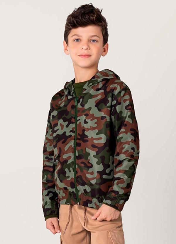 Brandili - Jaqueta Infantil Menino Verde