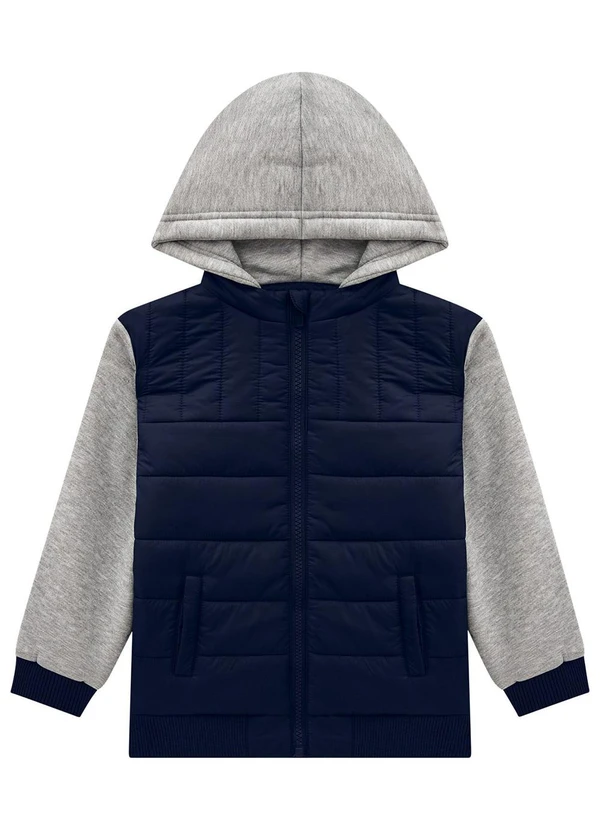 Jaqueta Infantil Menino Azul Milon