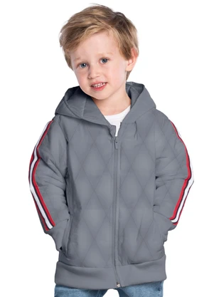 Kyly - Jaqueta Infantil Menino Cinza - KYLY