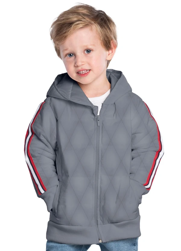 Kyly - Jaqueta Infantil Menino Cinza