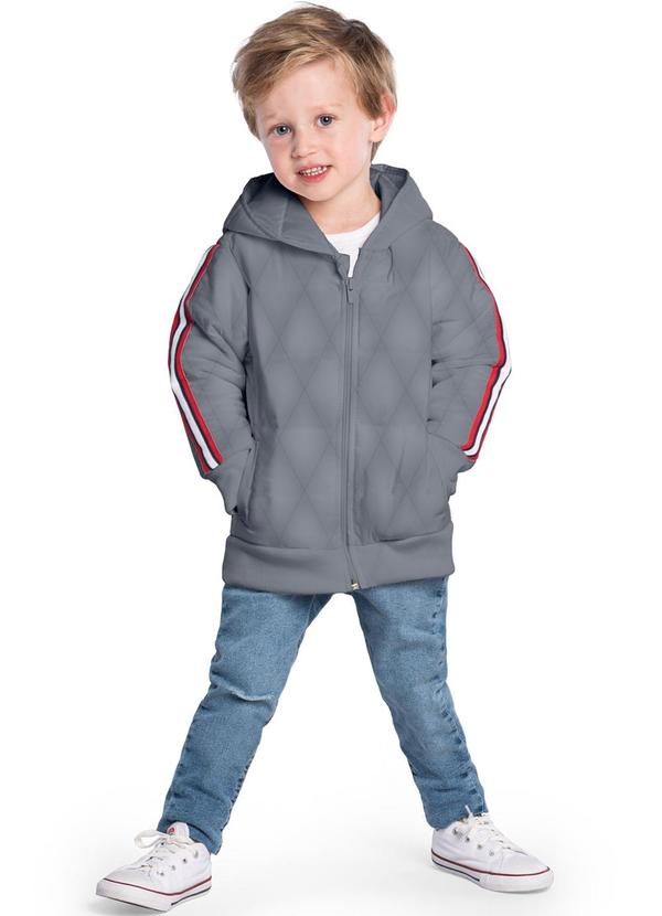 Kyly - Jaqueta Infantil Menino Cinza 2