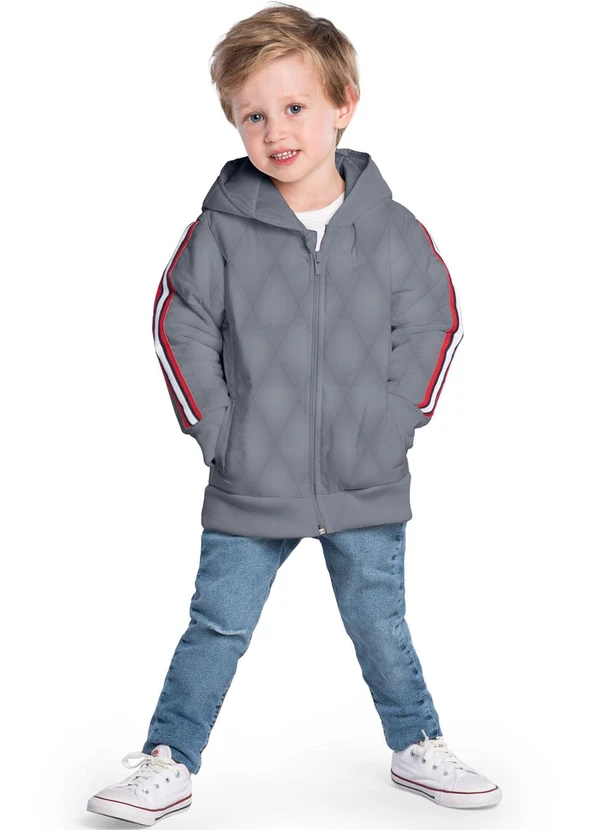 Kyly - Jaqueta Infantil Menino Cinza 2