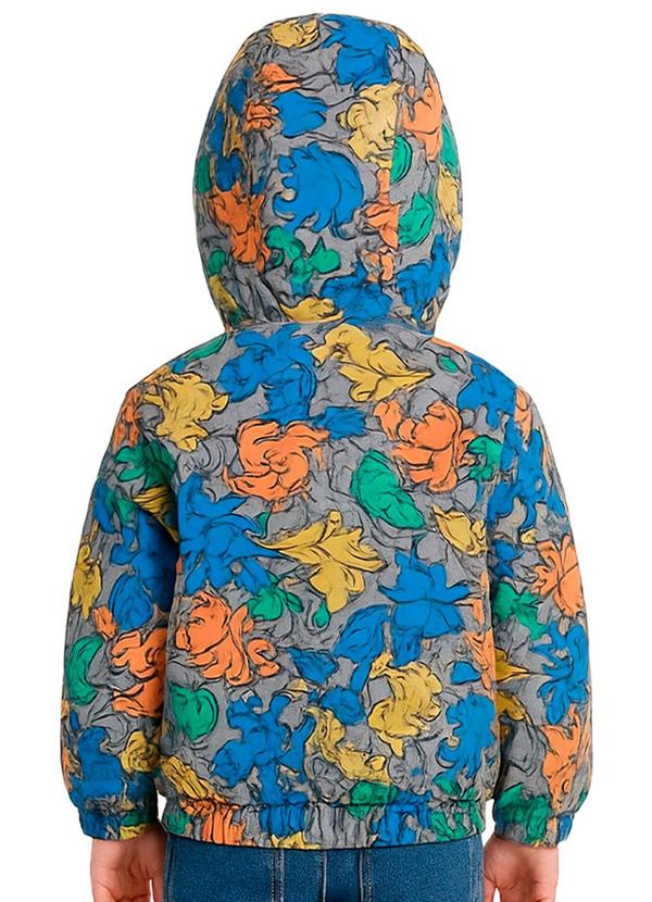 Marlan - Jaqueta Infantil Menino Corta Vento Cinza 2