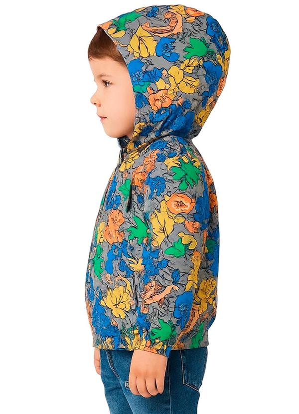 Marlan - Jaqueta Infantil Menino Corta Vento Cinza 4