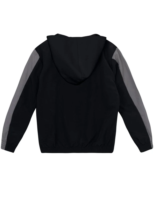 Brandili - Jaqueta Infantil Menino em Microfibra Preto 4