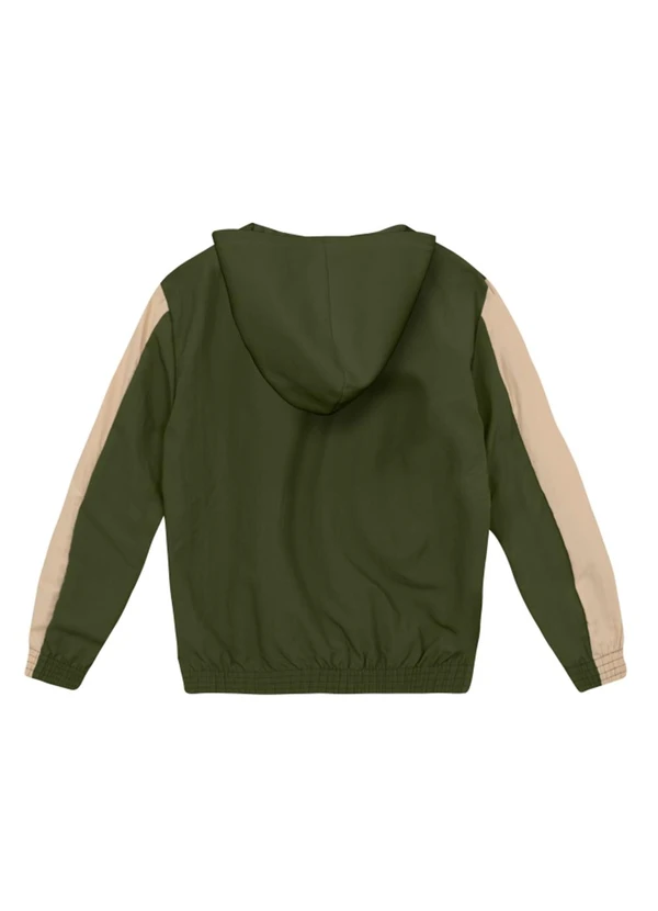 Brandili - Jaqueta Infantil Menino em Microfibra Verde 2