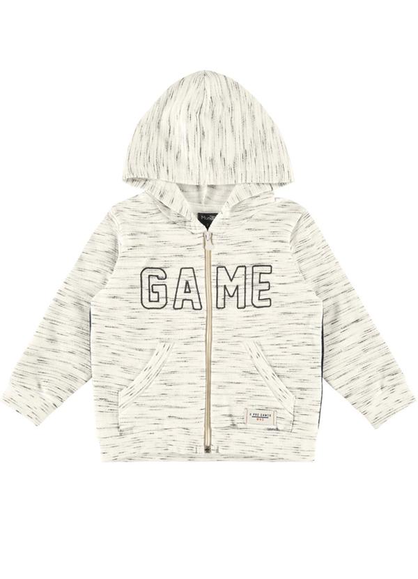 Brandili Mundi - Jaqueta Infantil Menino em Moletom Bege 3