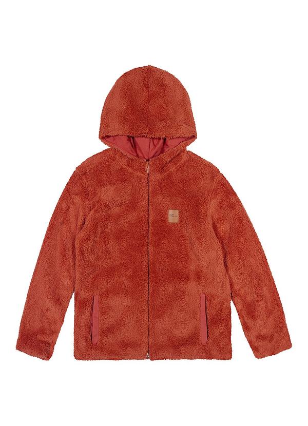 Colorittá - Jaqueta Infantil Menino em Pelo Laranja