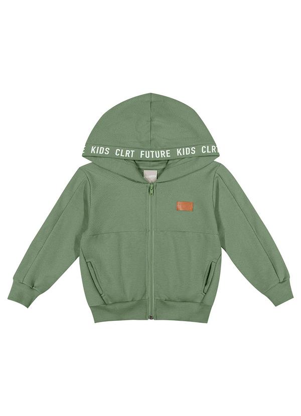 Colorittá - Jaqueta Infantil Menino Future Kids Verde