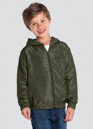 Brandili - Jaqueta Infantil Menino Gamer Verde - BRANDILI