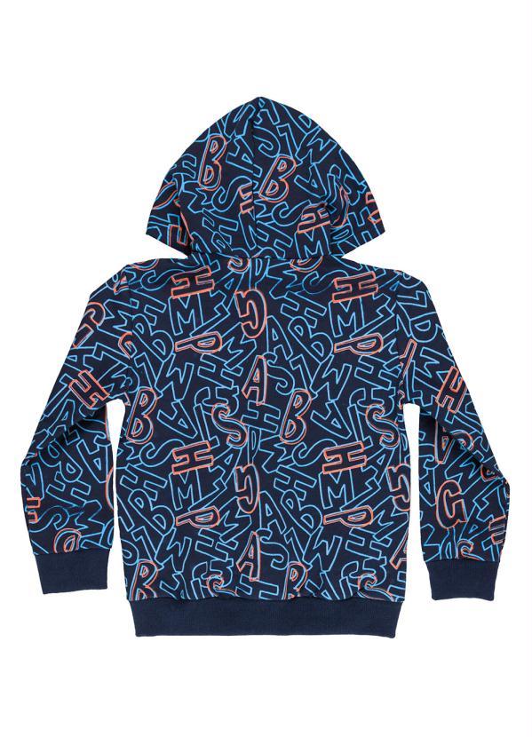 Bee Loop - Jaqueta Infantil Menino Moletom Azul 2