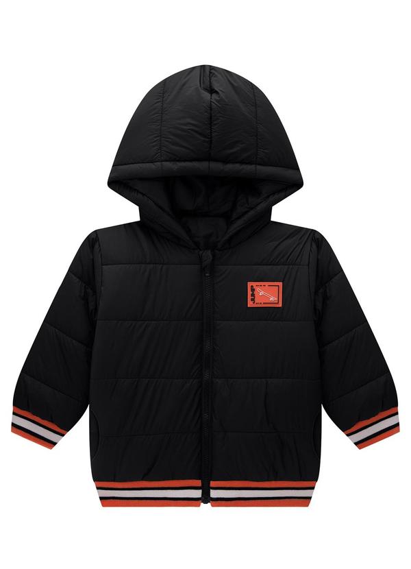 Kyly - Jaqueta Infantil Menino Nylon Preto
