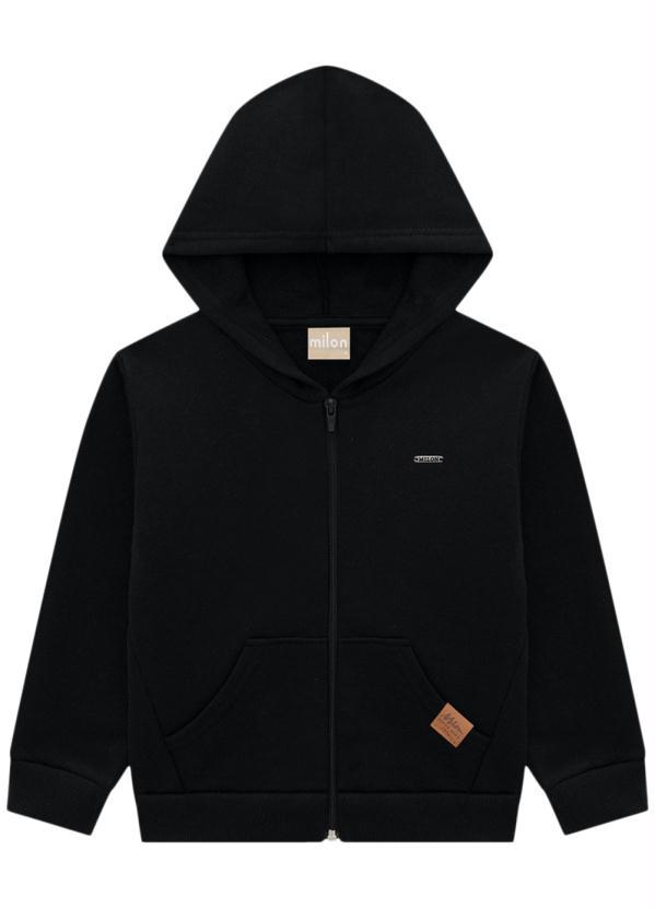 Milon - Jaqueta Infantil Menino Preto