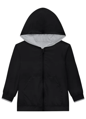 Milon - Jaqueta Infantil Menino Preto - MILON