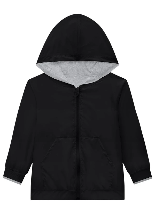 Milon Jaqueta Infantil Menino Preto