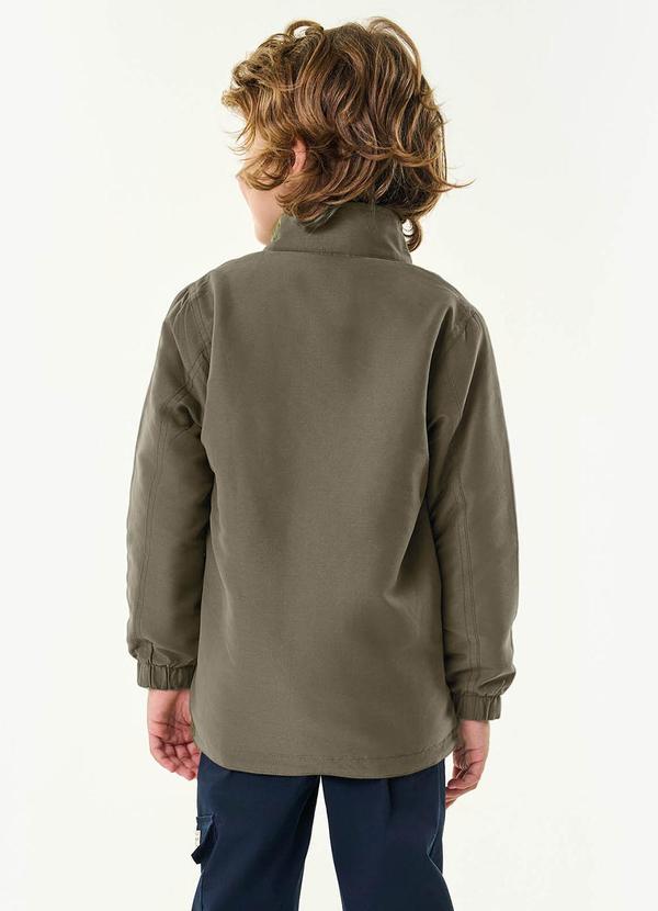 Trick Nick - Jaqueta Infantil Microfibra Aveludada Verde 2