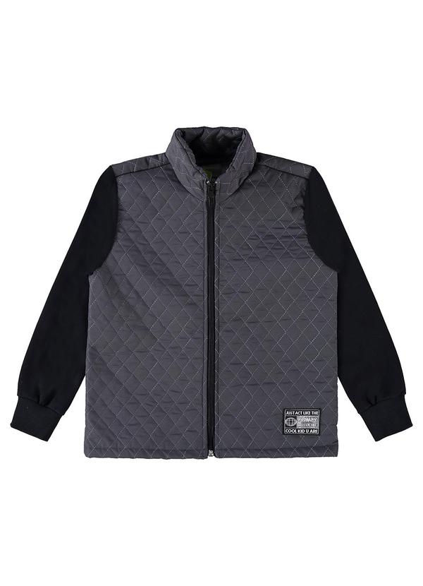 Quimby - Jaqueta Infantil para Menino Cinza