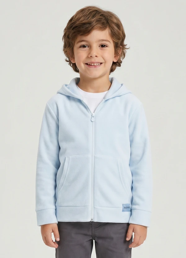 Guloseima - Jaqueta Infantil Poliéster Térmico Azul