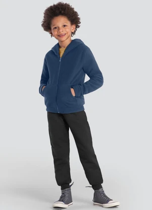 Brandili - Jaqueta Infantil Unissex Soft Azul - BRANDILI