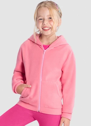 Brandili - Jaqueta Infantil Unissex Soft Rosa - BRANDILI