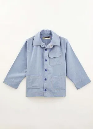 Bento - Jaqueta Jeans de Menino Azulzim Azul - BENTO