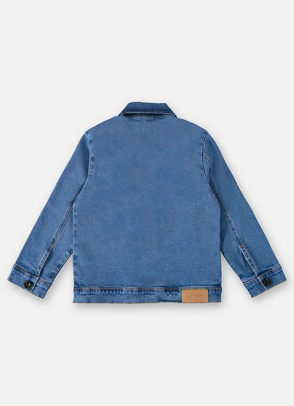 Up Baby - Jaqueta Jeans Infantil Menino Azul 2