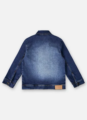 Up Baby - Jaqueta Jeans Infantil Menino Azul - UP BABY
