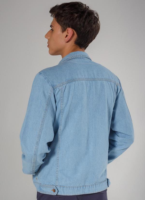 Sun Place - Jaqueta Jeans Juvenil Masculina Azul 2