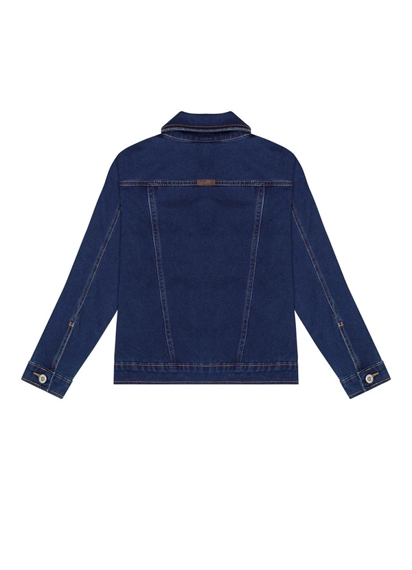 Alakazoo - Jaqueta Jeans Menino com Elastano e Bolsos Azul 4