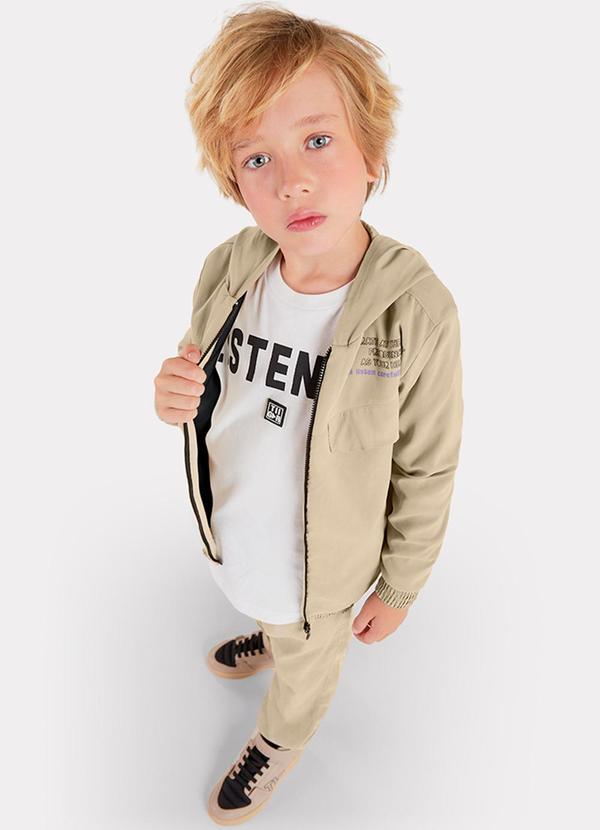 Tigor T Tigre - Jaqueta Manga Longa com Capuz Masculina Infantil 