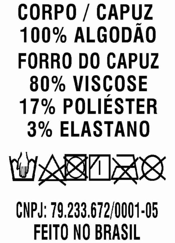 Rovitex Teen - Jaqueta Masculina com Capuz Preto 2