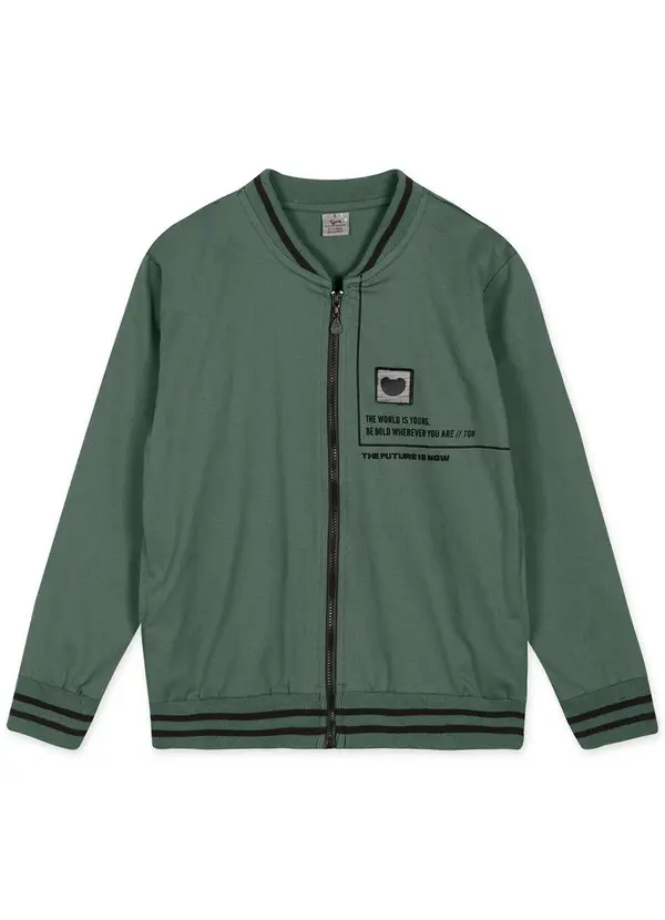 Tigor T Tigre - Jaqueta Menino Infantil Verde