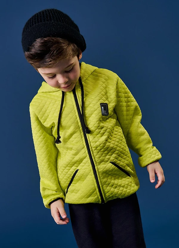 Abrange - Jaqueta Matelassê Amarelo