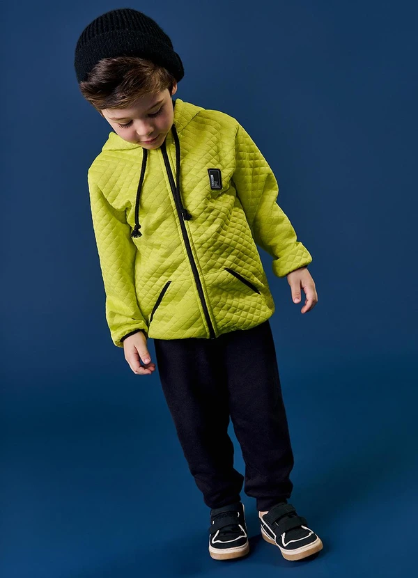 Abrange - Jaqueta Matelassê Amarelo 2