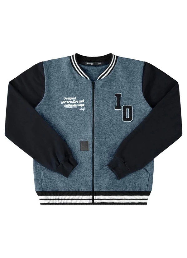 Ioluig - Jaqueta Menino College Azul 3