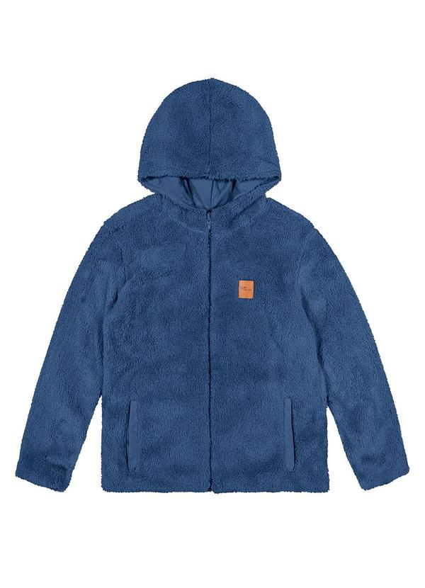 Colorittá - Jaqueta Menino em Pelo Azul