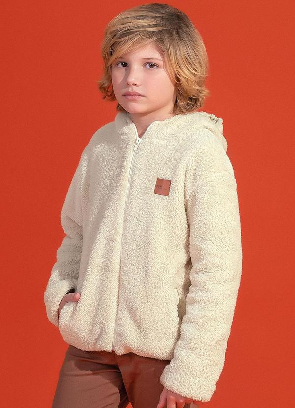Colorittá - Jaqueta Menino em Pelo Bege