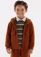 Up Baby - Jaqueta Menino Malha Alfaiataria Marrom - variação: Marrom