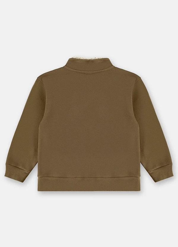 Up Baby - Jaqueta Menino Malha Alfaiataria Marrom 4