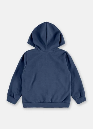 Up Baby - Jaqueta Menino Moletom Azul - UP BABY