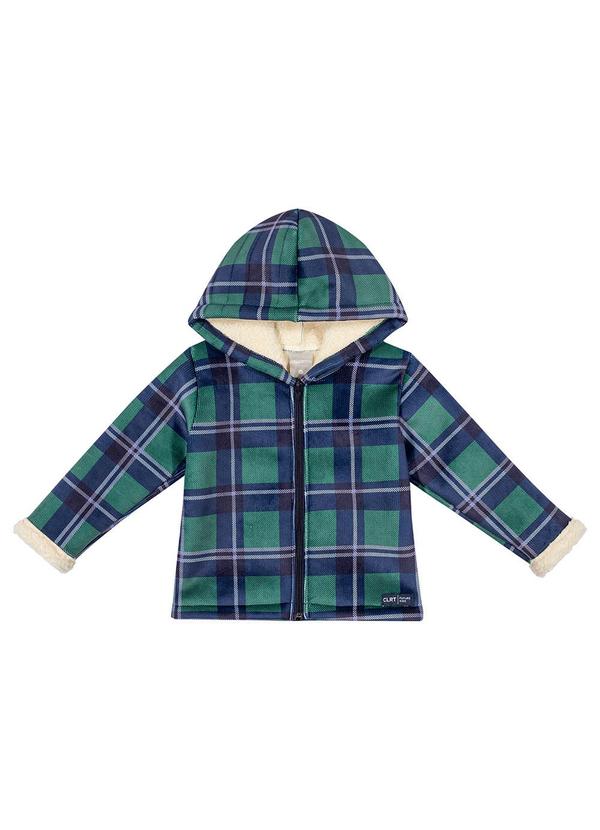 Colorittá - Jaqueta Menino Xadrez em Pelo Verde 3