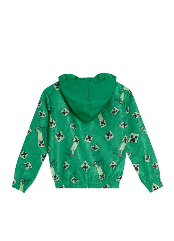 Brandili - Jaqueta Microfibra Minecraft Unissex Verde 3